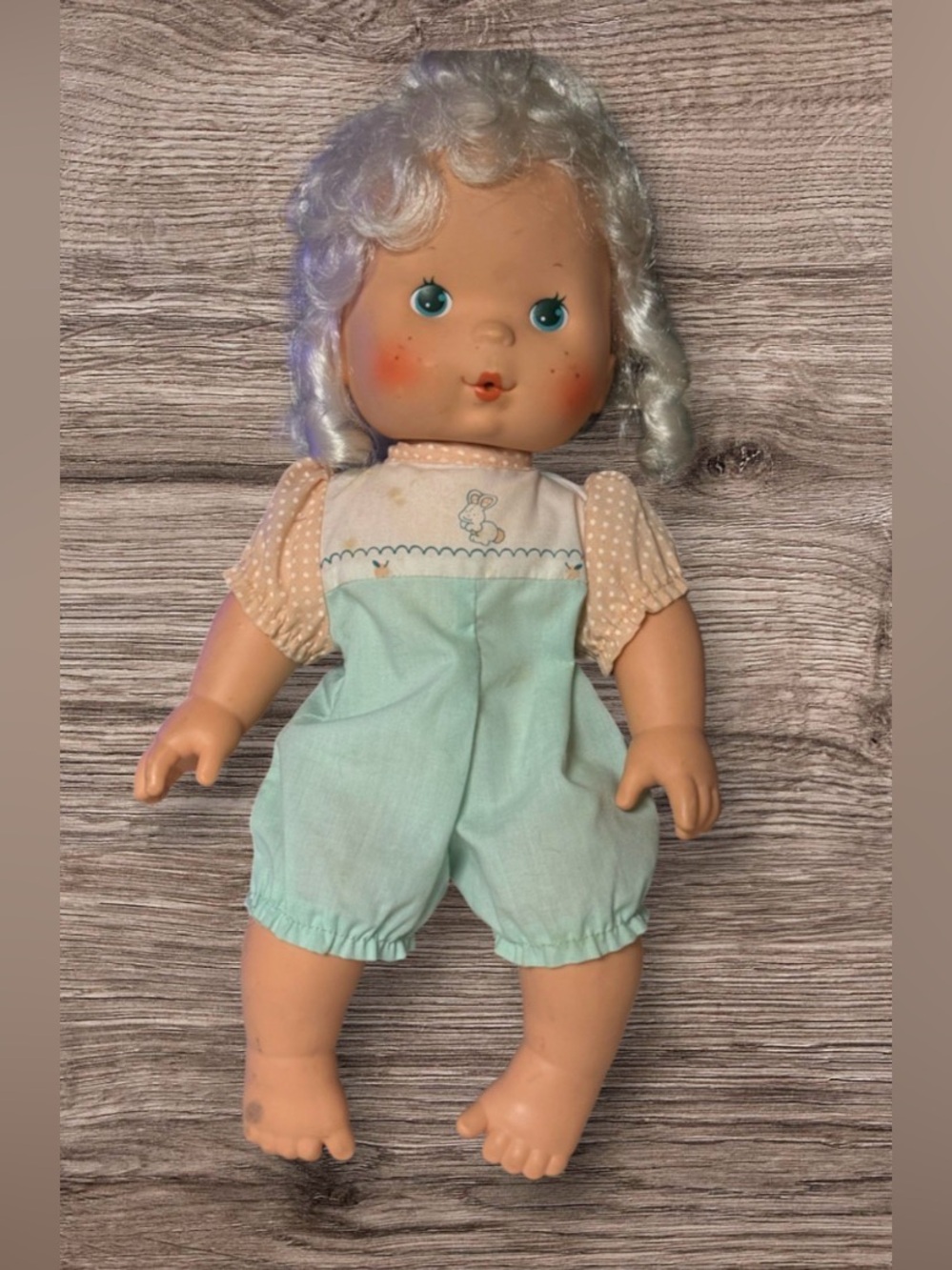 Baby Apricot 14" Blow Kiss Doll 1982 Strawberry Shortcake Kenner